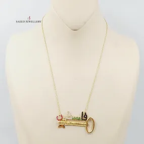 عقد فلسطين مرصع