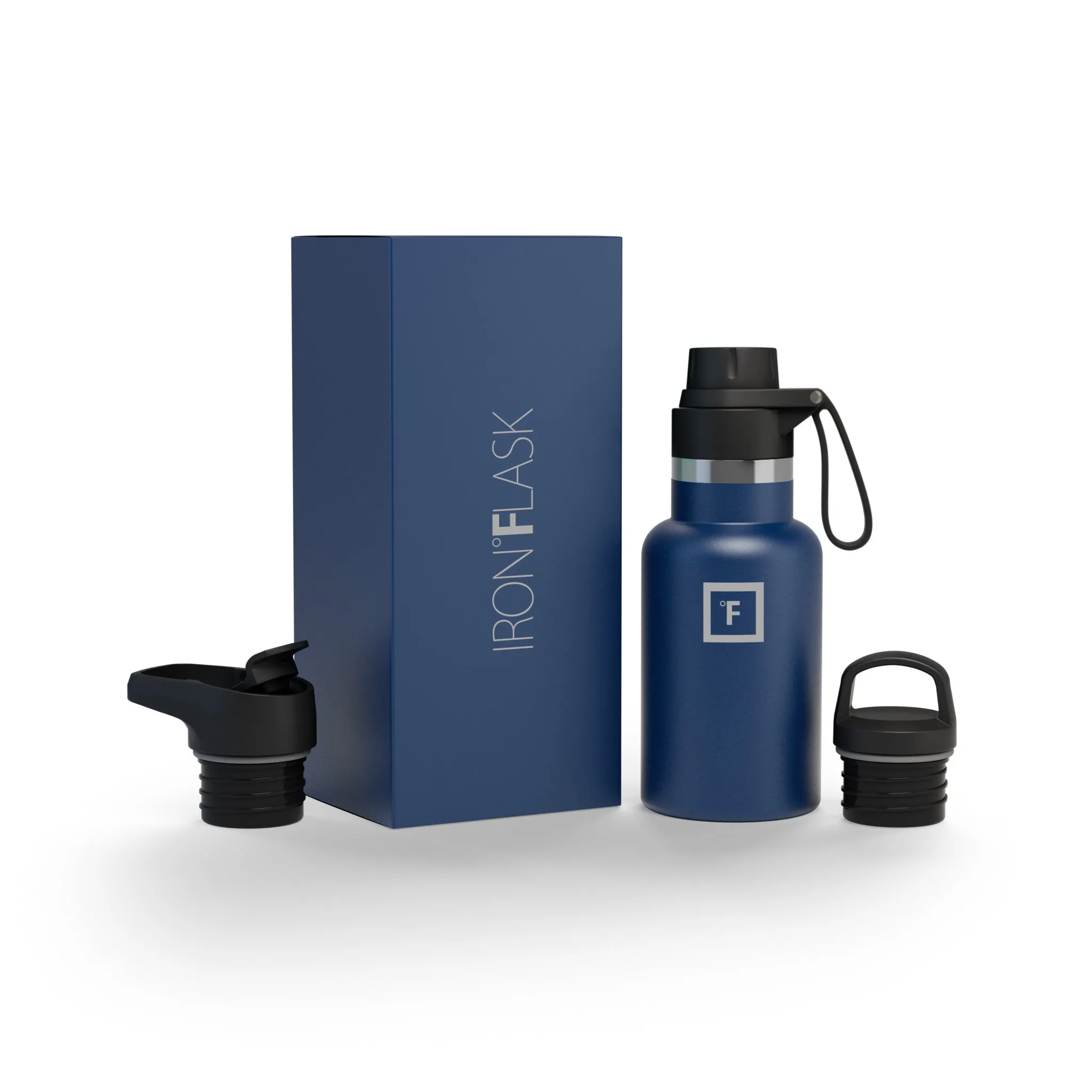 12 Oz Narrow Mouth Water Bottle with Spout Lid