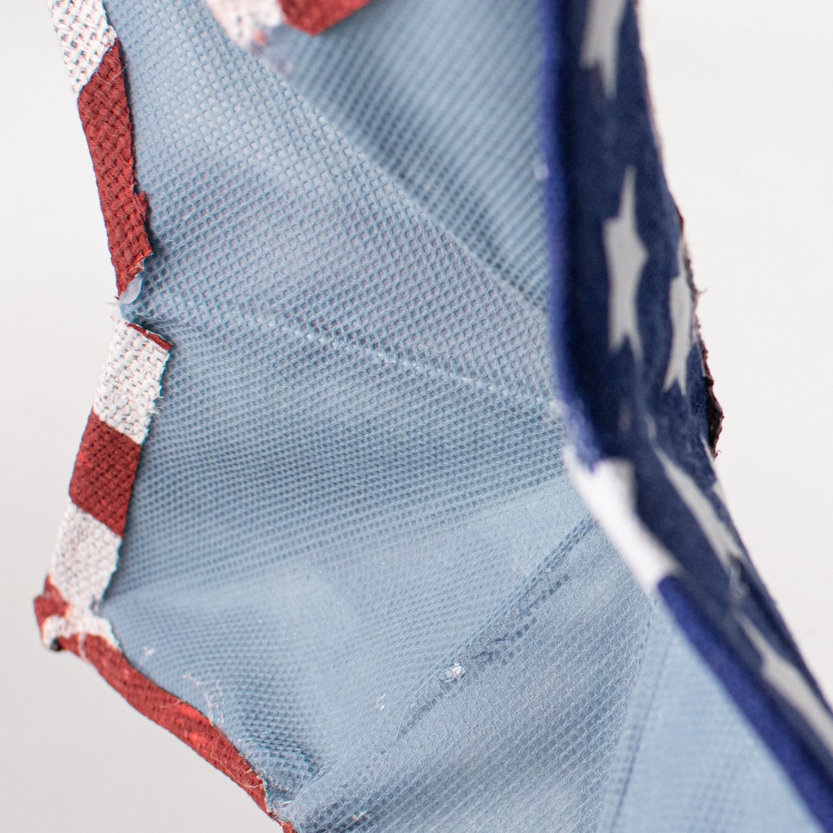 12" Star Flag Ornament: RWB