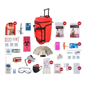 4 Person Deluxe Survival Kit (72  Hours)