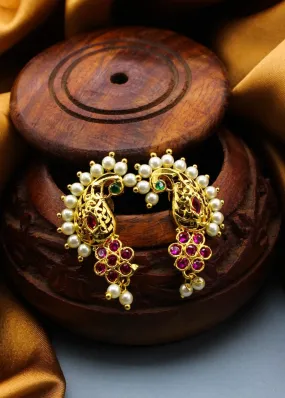 ADORABLE PEACOCK EARRINGS