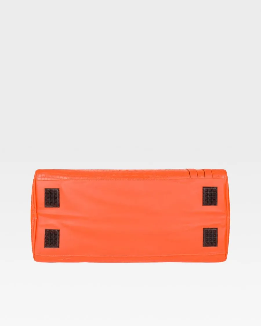 Apollo 2 Duffle Bag in Neon Orange