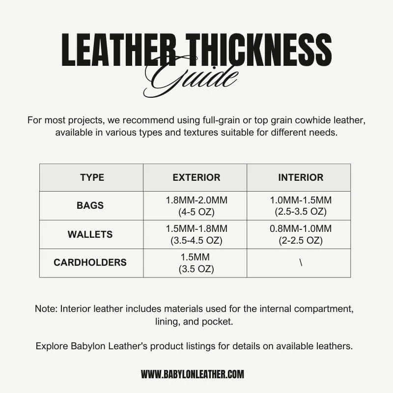 BABYLON™ Leather Card and Document Holder Pattern AAB-168
