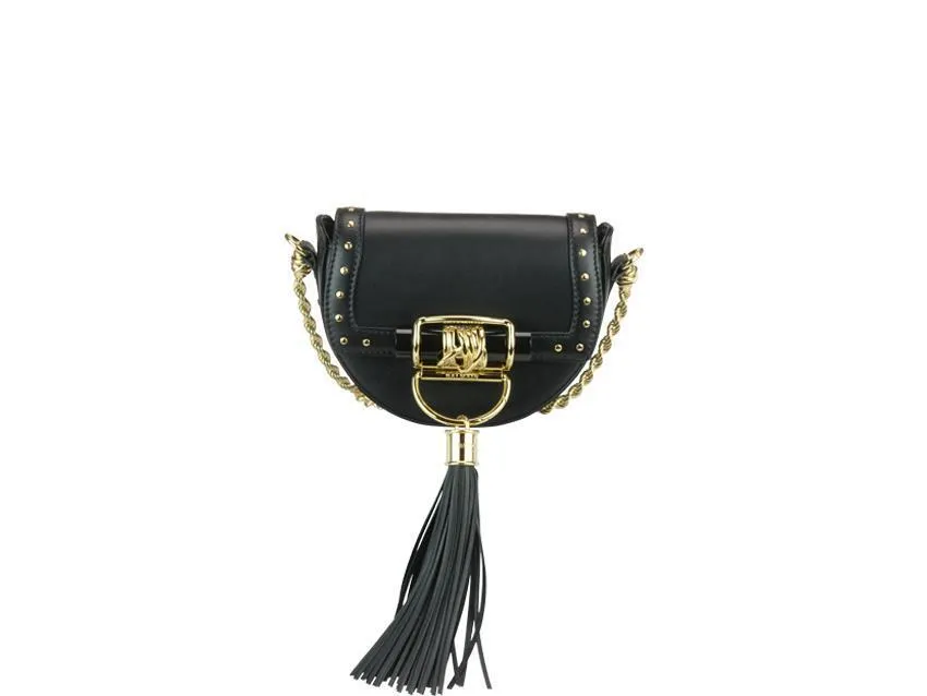 Balmain Studded Tassle Crossbody Bag