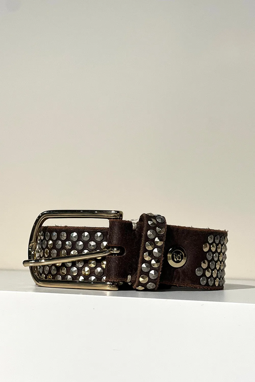 B.BELT - ZOE BROWN & GOLD 0670