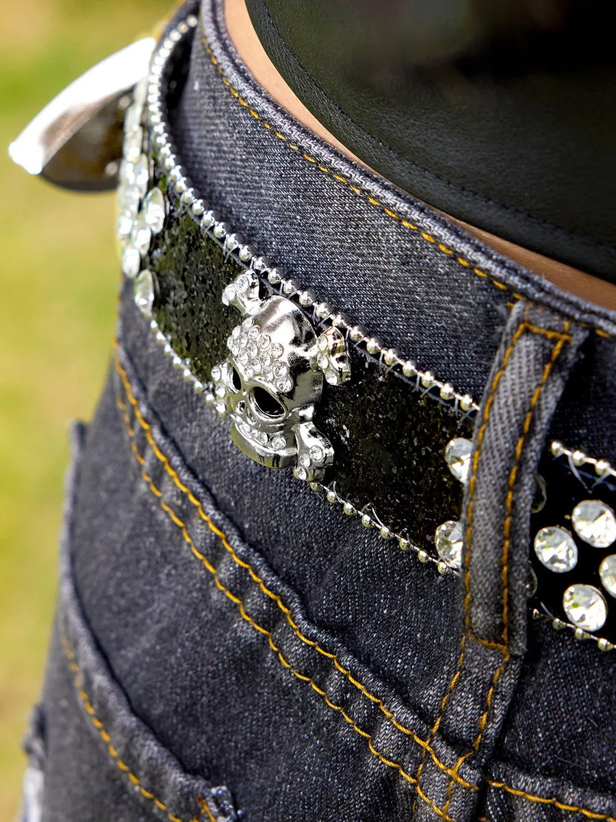 Black Skull Belt