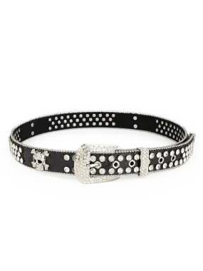 Black Skull Belt