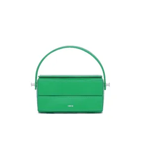 Block Mini Foldable Shoulder Bag - Green