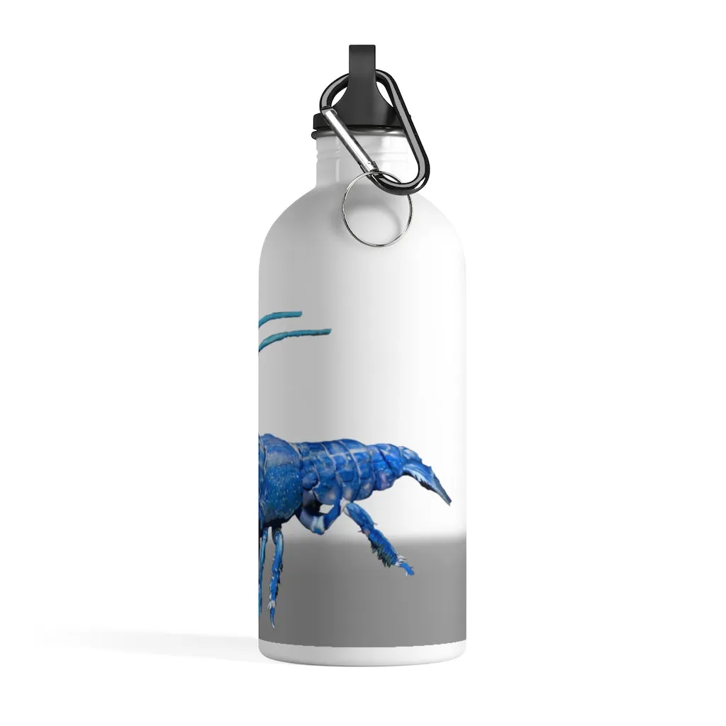 Blue Crawfish Stainless Steel Water Bottle