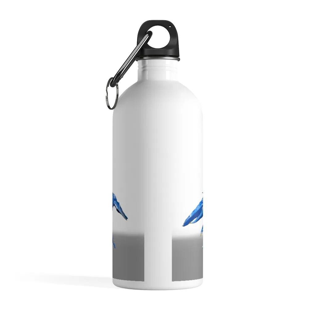 Blue Crawfish Stainless Steel Water Bottle