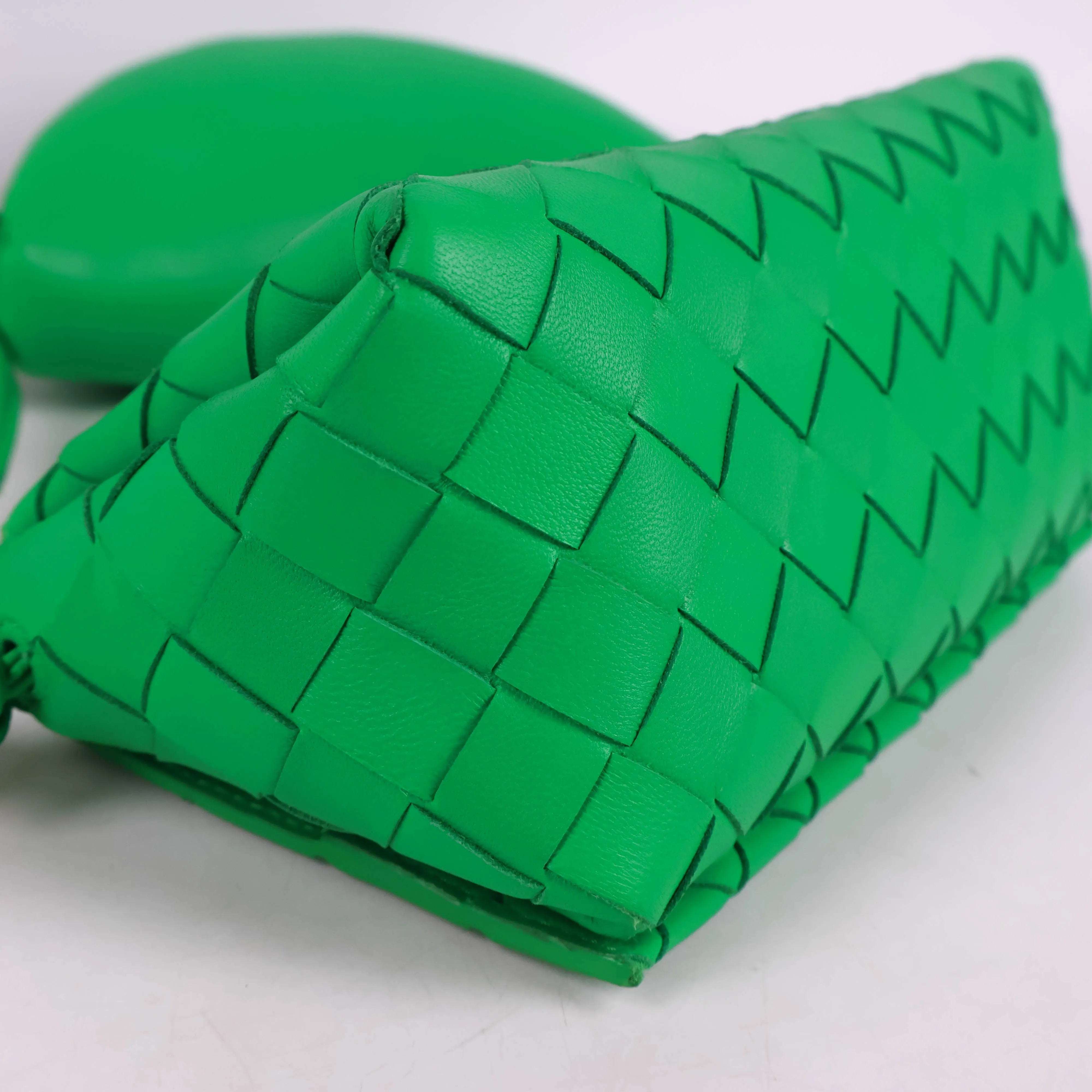 Bottega Veneta Multi Crossbody Pouch Green