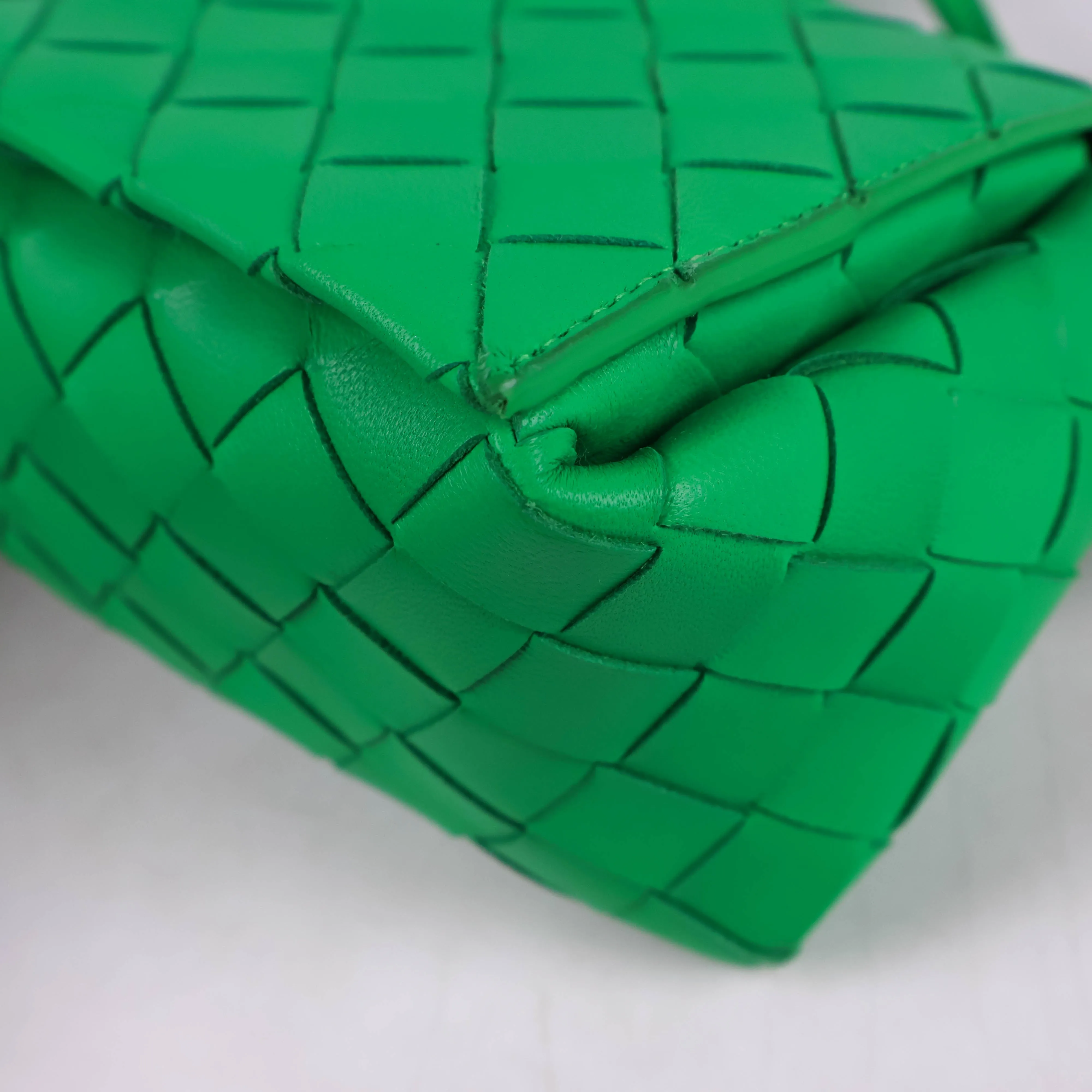 Bottega Veneta Multi Crossbody Pouch Green