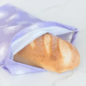 Bread Bag - Purple Dandelion