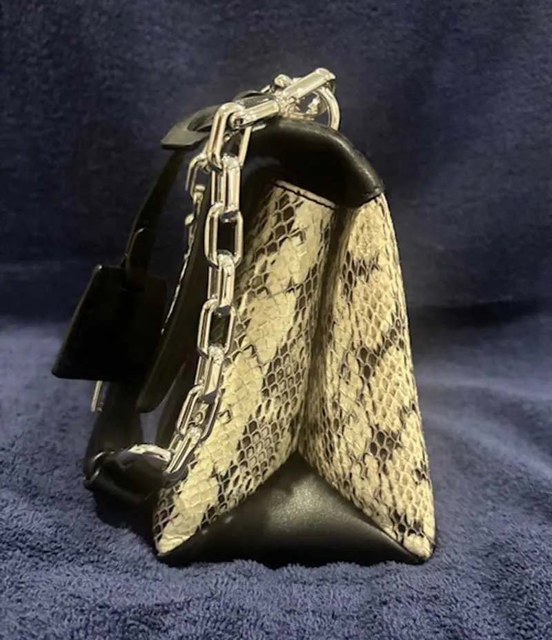 Cece Medium Snakeskin Shoulder Bag