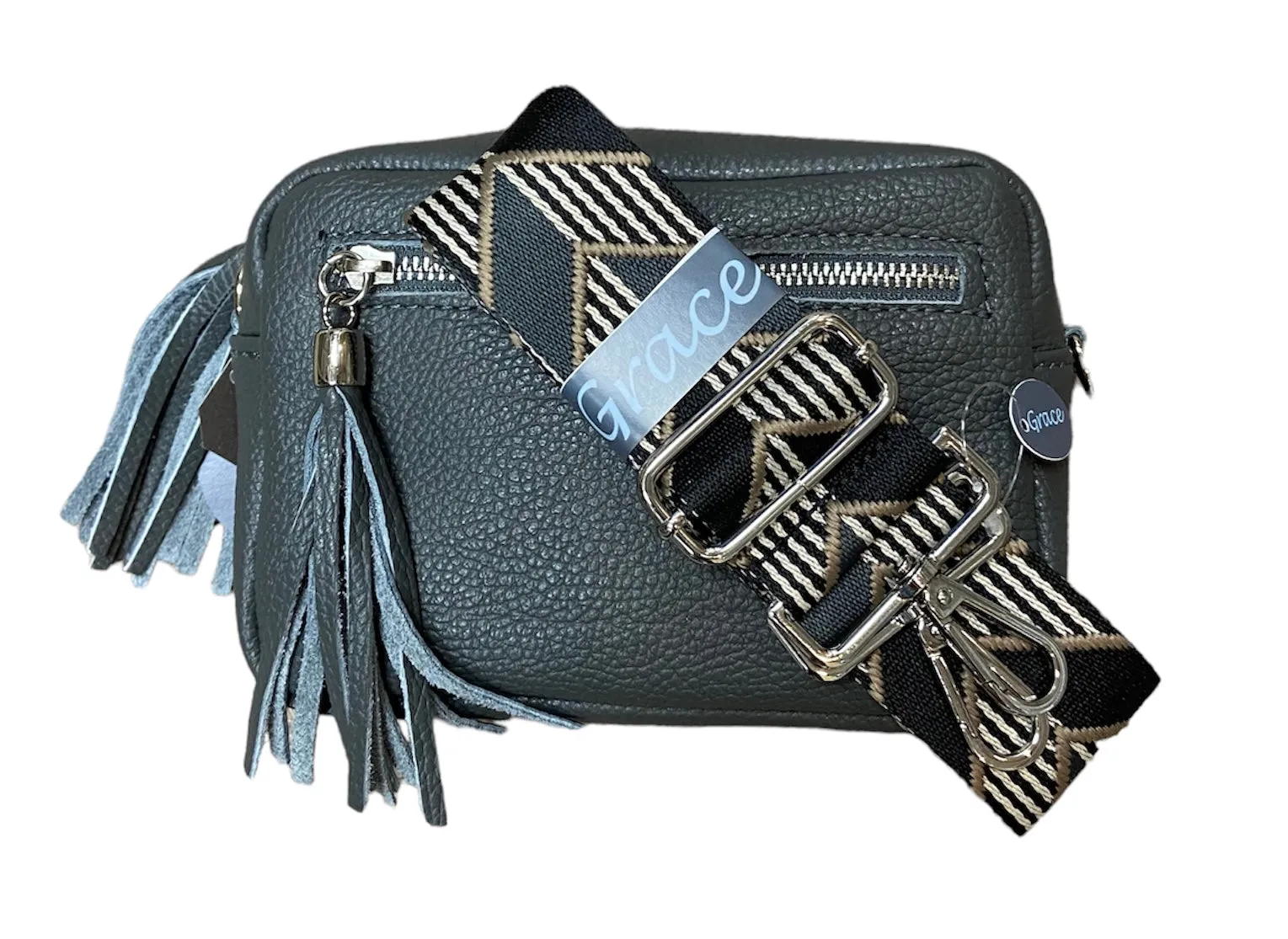 CHRISTINA  Italian leather small cross body bag