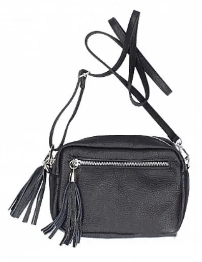 CHRISTINA  Italian leather small cross body bag