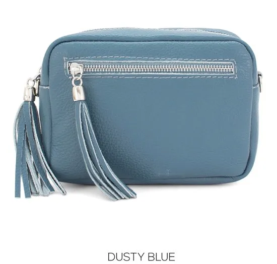 CHRISTINA  Italian leather small cross body bag