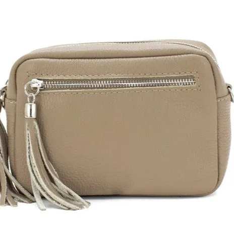 CHRISTINA  Italian leather small cross body bag