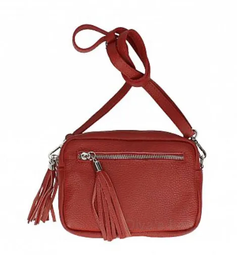 CHRISTINA  Italian leather small cross body bag