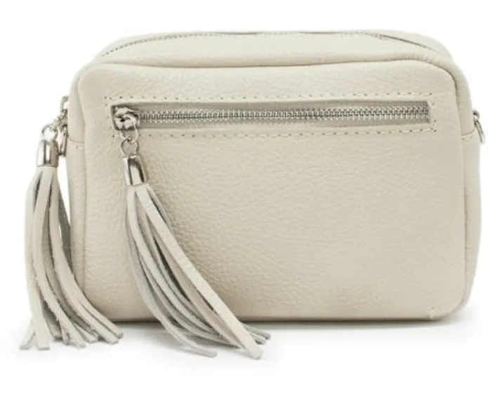 CHRISTINA  Italian leather small cross body bag