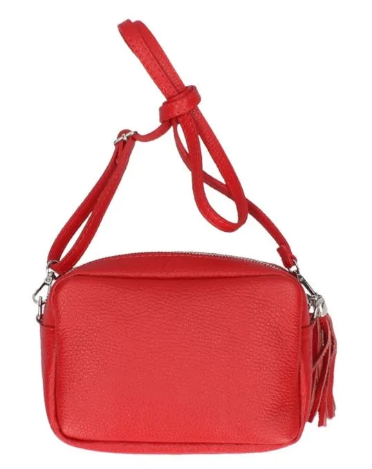 CHRISTINA  Italian leather small cross body bag