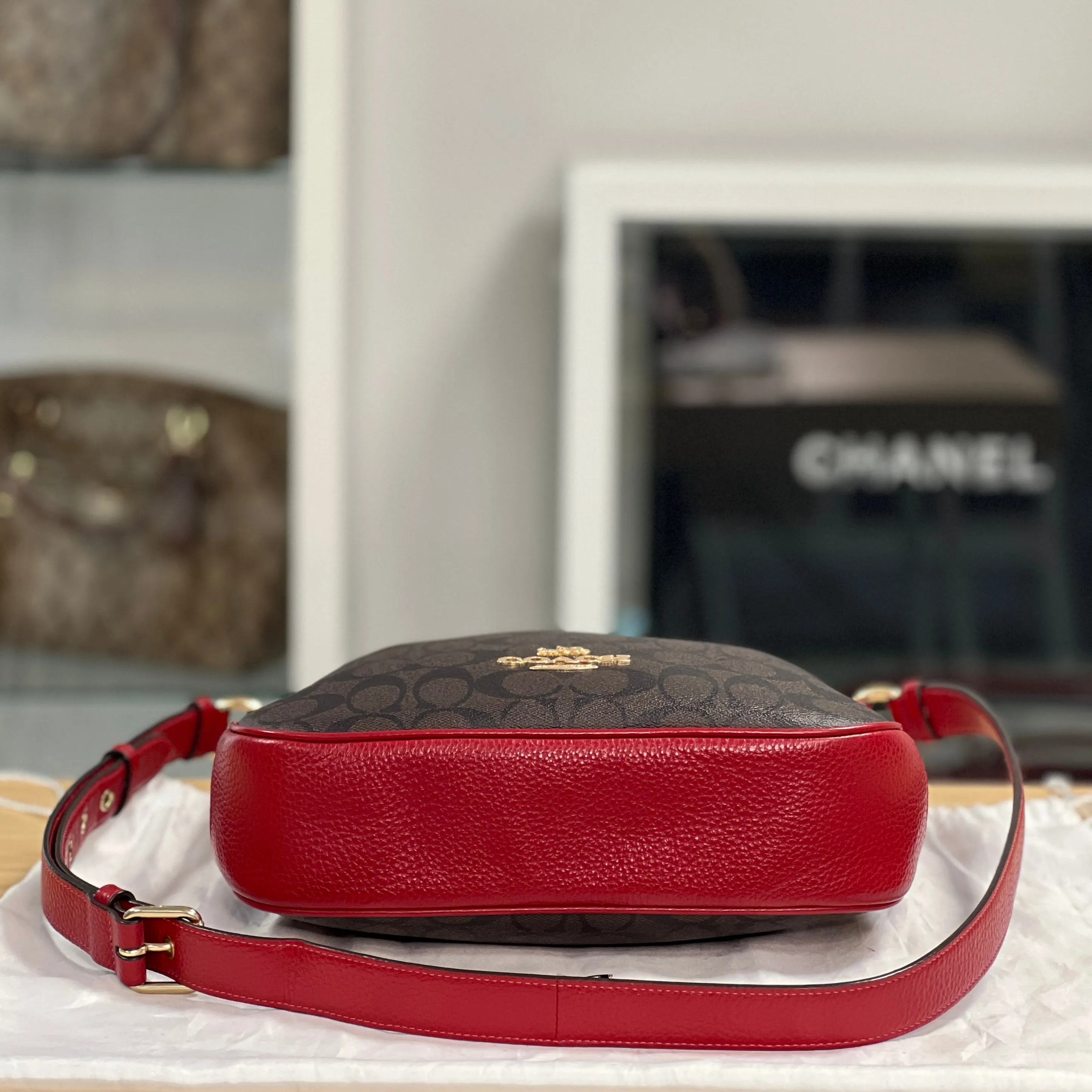 Coach Signature Ellie File Bag