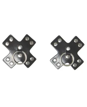 Coquette Studded Cross Pasties