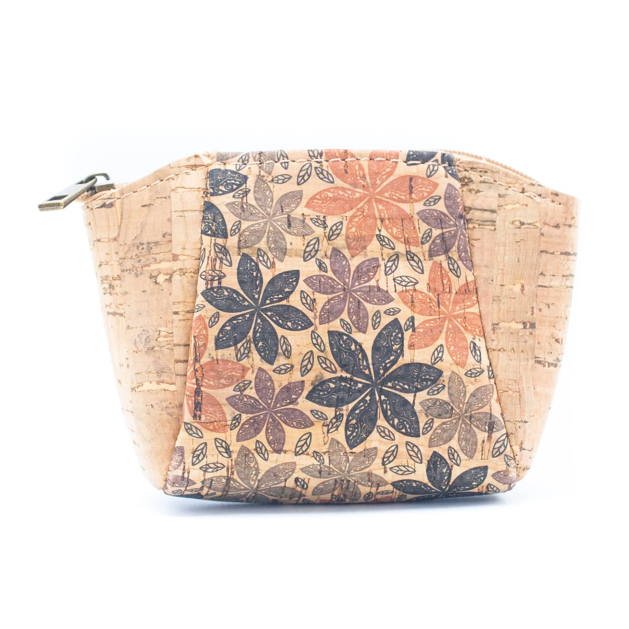 Cork coin purse cube pattern wallet BAGF-003 (10units)