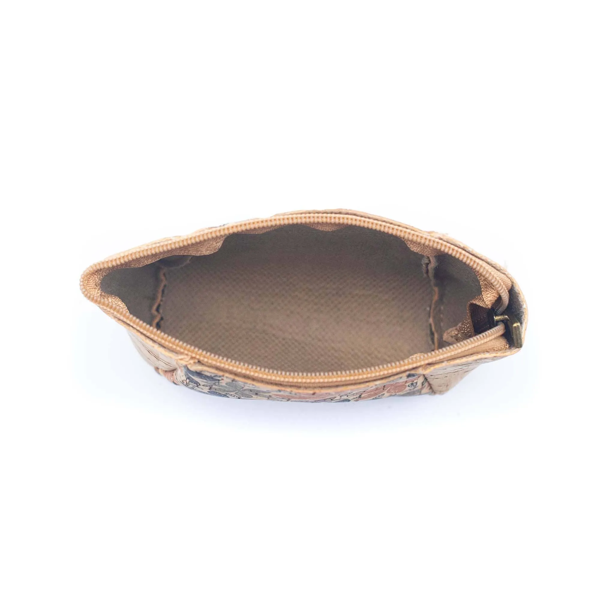 Cork coin purse cube pattern wallet BAGF-003 (10units)
