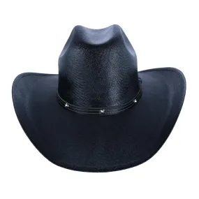 CTM® Men's Western Chihuahua Canvas Hat