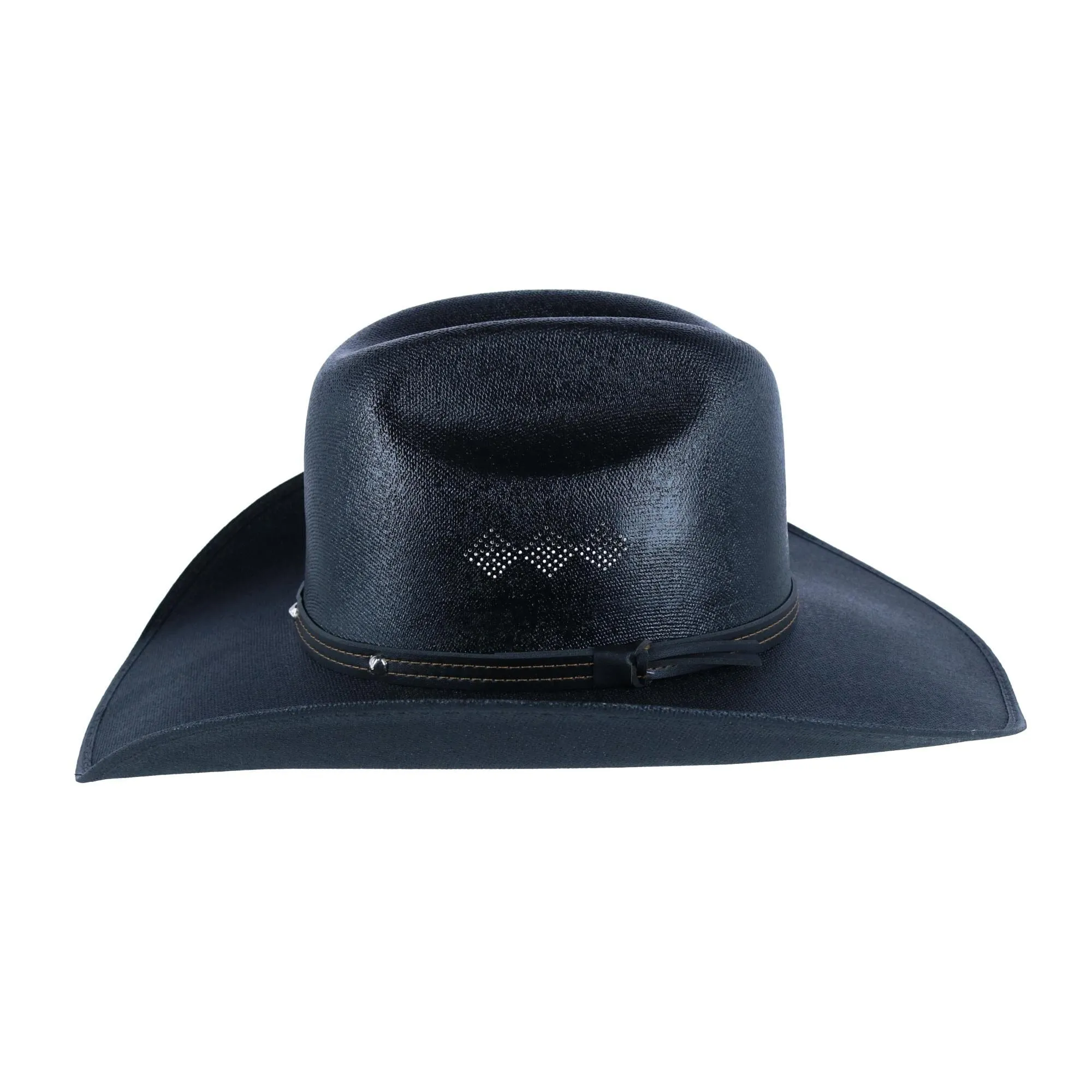 CTM® Men's Western Chihuahua Canvas Hat