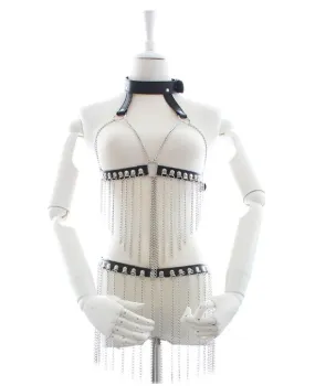 Deluxe Chained Bra and Corset