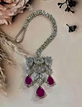 Diamond Studded Maangtikka