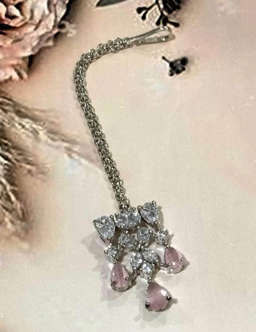 Diamond Studded Maangtikka