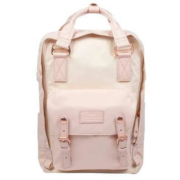 Doughnut Macaroon Nature Pale Series Backpack - Soft Sunrise Pink