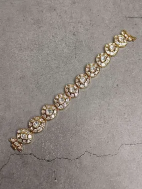 Elegant Kundan Studded Bracelet