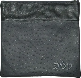 Exotic Ostrich Leather Tallis &amp; Tefillin Bag 610F-GR