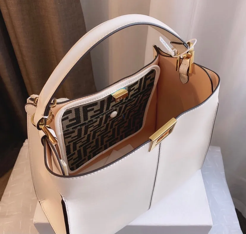 Fendi leather woman handbag