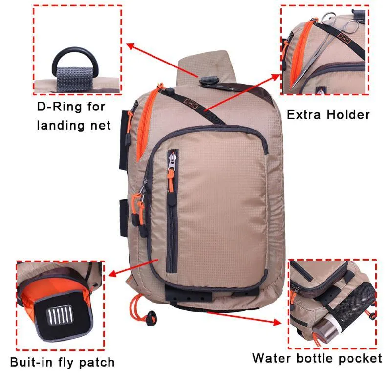 Fishing Tackle Storage Shoulder Bag