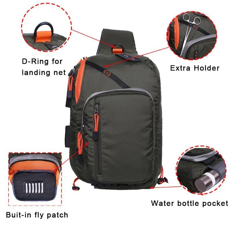 Fishing Tackle Storage Shoulder Bag