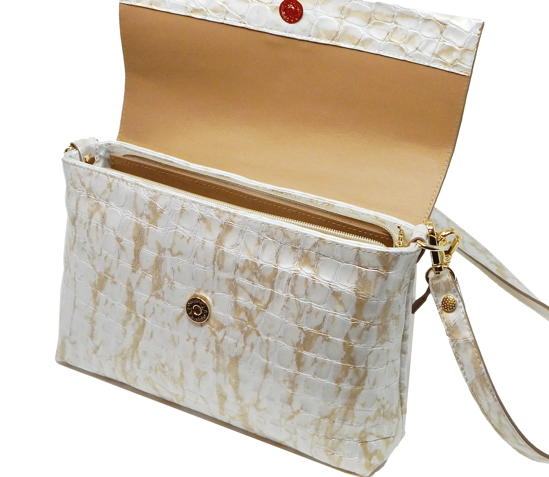 Gallop 3 in 1: Patent Leather Clutch, Handbag or Crossbody Bag
