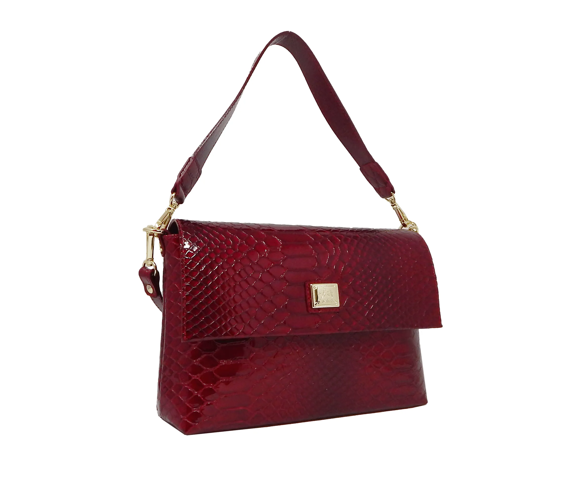 Gallop 3 in 1: Patent Leather Clutch, Handbag or Crossbody Bag