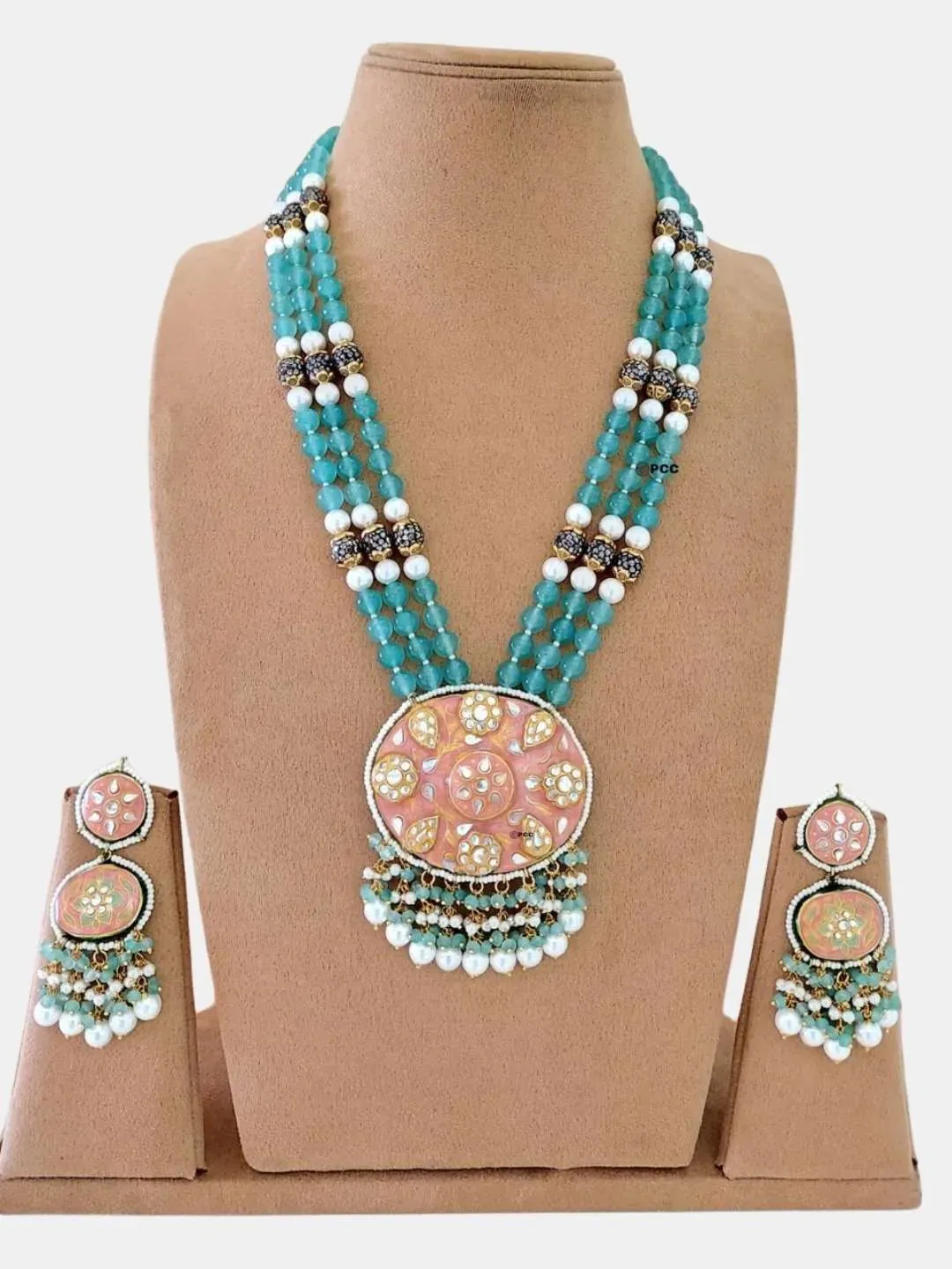 Handmade Pearl And Kundan Studded Rani Haar
