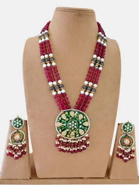 Handmade Pearl And Kundan Studded Rani Haar