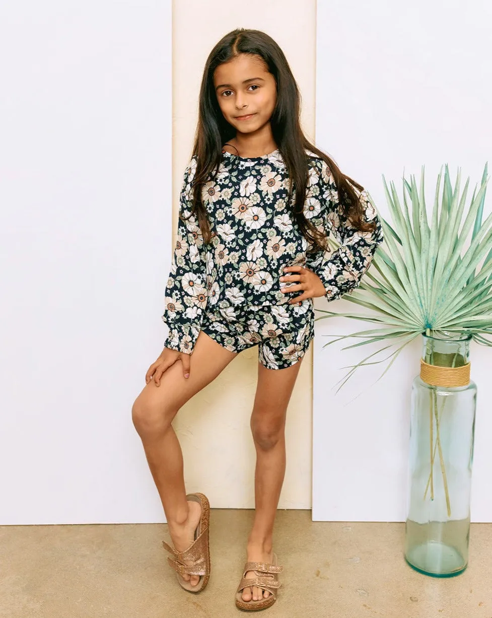 High Waisted Shorts | Dandy Floral