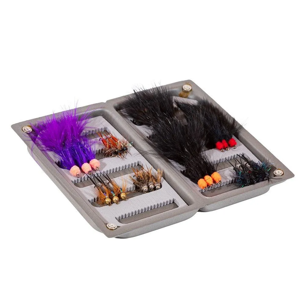 Jackson Hole Fly Company Loaded Foam Fly Box - Steelhead