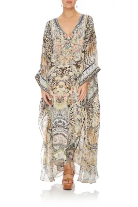 KAFTAN WITH SHEER SLEEVE MOTO MAIKO