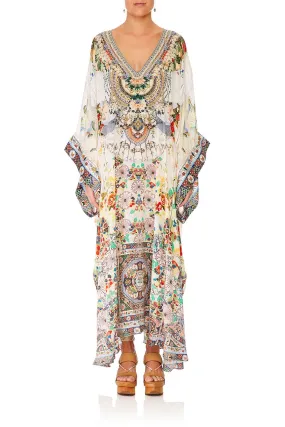 KAFTAN WITH SHEER SLEEVE TIME AFTER TIME
