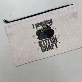 Knitting Notions Bag - I Practice Stitch Craft