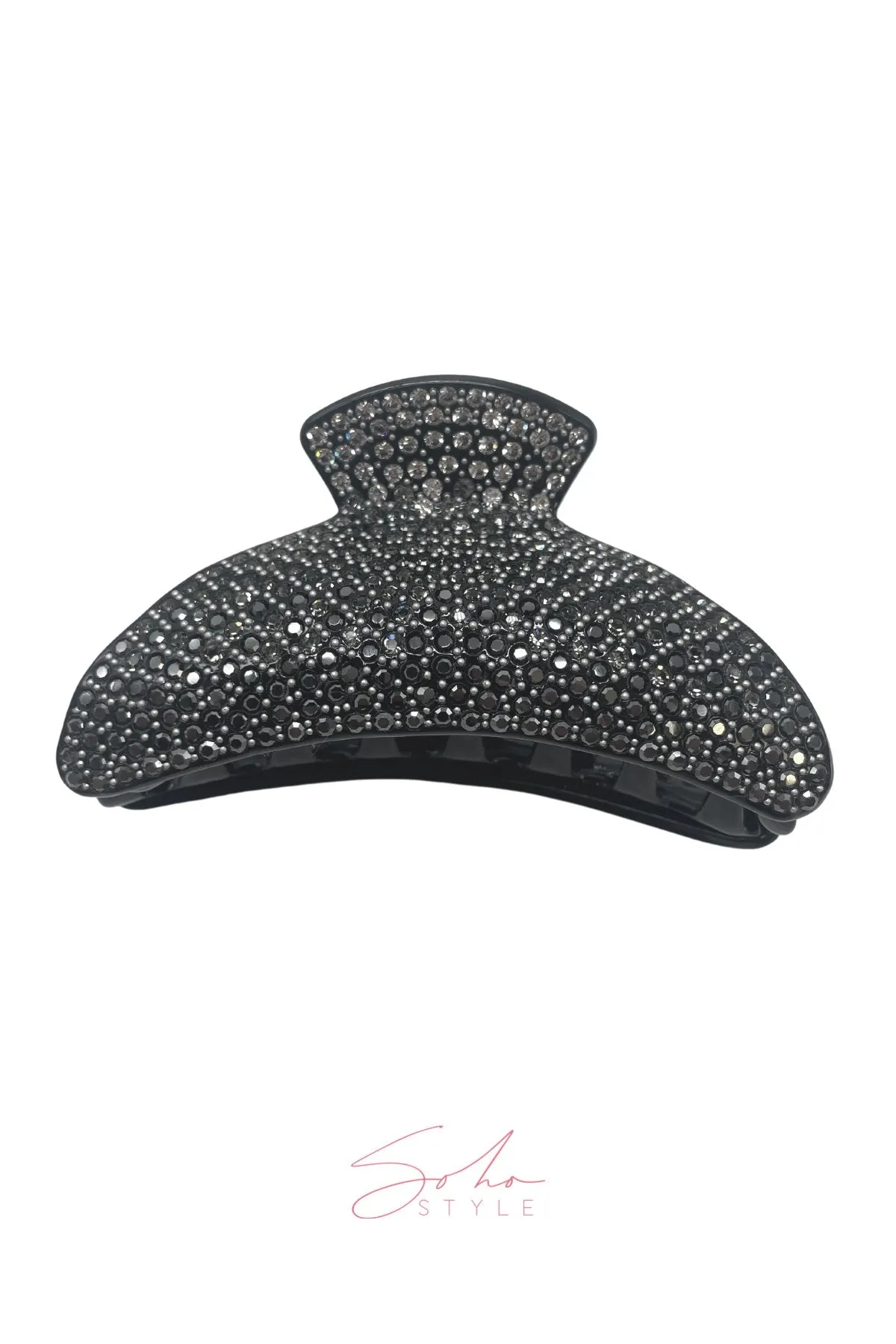 Large Lightweight Crystal Covered Hair Jaw